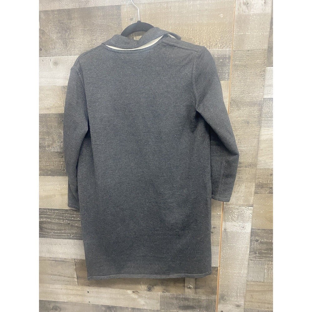 Banana Republic Petite XS Grey Long Sleeve Cardigan Sweater Casual New - Picture 4 of 5